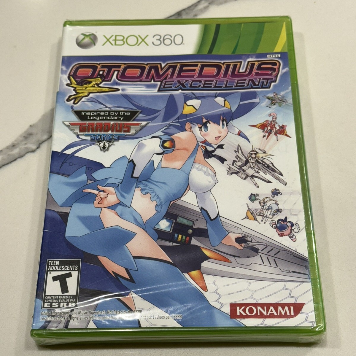 Otomedius Excellent (Xbox 360, 2011 Konami) Y-Fold Brand New