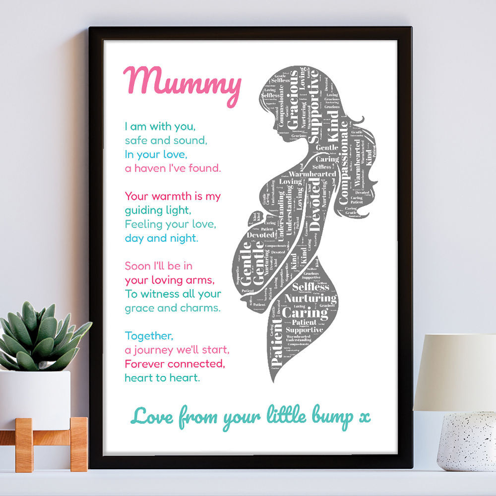 Regalo para madre para estar en el día de la madre o cumpleaños mamá mamá regalo su embarazada