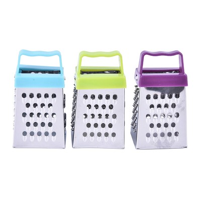 4 Sided Blade Cheese Vegetables Grater Cucumber Slicer Cutter Box Grater Kit  IA
