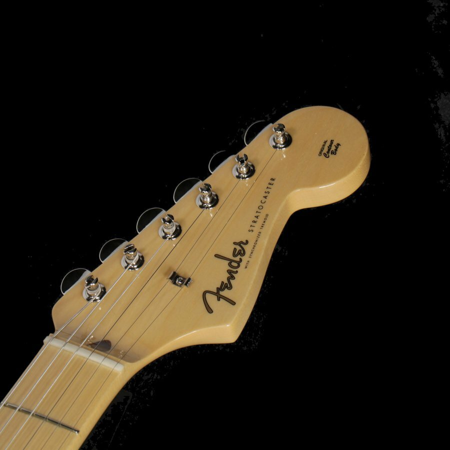 ギター Fender 50s Stratocaster Fender Vintera II '50s Stratocaster Electric Guitar Black