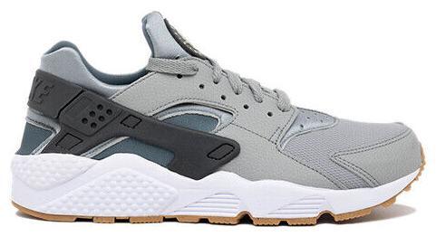 MENS NIKE AIR HUARACHE SHARK-ANTHRACITE-HASTA-WHITE-GM BROWN SZ 7