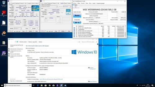 HP COMPAQ ELITE 8200 SFF -Pc de sobremesa-Intel Core I3-2120 4GB RAM 500GB HDD - Imagen 10 de 11