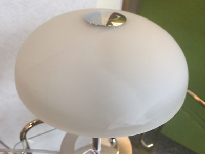Glas mit Loch 20mm Ersatzglas f. Tischlampe 200mm Glas Schirm Alabaster Schale