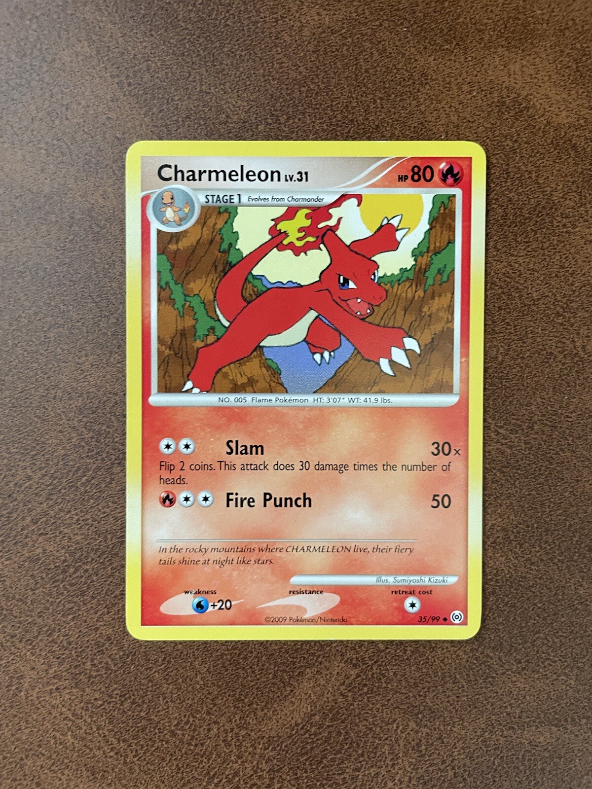 Pokémon Card Charmeleon 35/99 - Platinum Arceus - LP