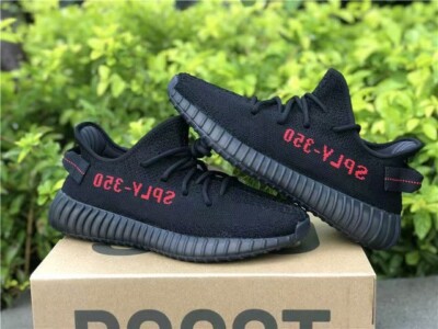 Adidas Yeezy Boost 350 V2 CP9652 Black Red Top Sneaker Brand new