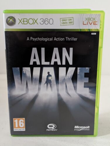Alan Wake Microsoft Xbox 360 PAL 2010 Remedy Complete Free Shipping Worldwide