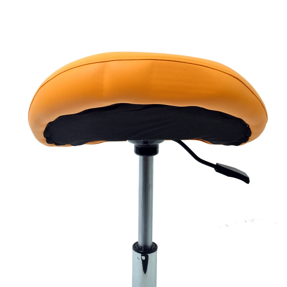 Sattelstuhl Sattelhocker Praxishocker höhenverstelbar, drehbar - ohne Fußring - Bild 3 von 4