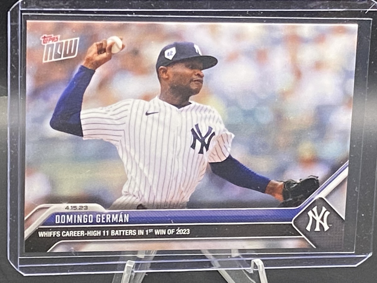2023 Topps Now #125 Domingo Germán | eBay