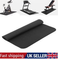 Treadmill Pad Exercise Equipment Mat NBR Floor Protector for Gym Home Fitness UK