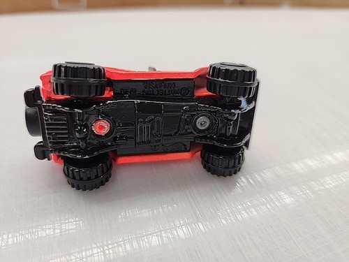 Jeep CJ-7 1995 Baywatch naranja suelto casi nuevo 1/64 diecast Hot Wheels - Imagen 5 de 5