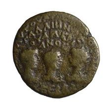 Roman Provincial Bithynia-Nicaea Valerian I with Gallienus & Valerian II  253-60