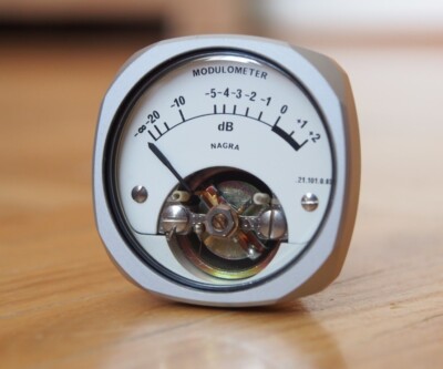 1 x Nagra S.M.R. ect.. VU - Modulometer ! RAR ! NEW / NOS !