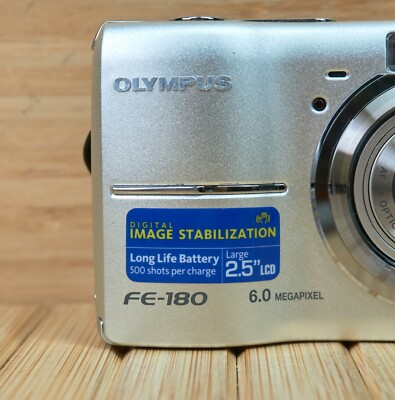 Olympus FE-180 6MP Digital Camera, with 4X Optical Zoom | eBay