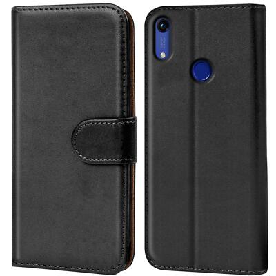 Book Case für Honor 8A Hülle Flip Cover Handy Tasche Schutz Hülle Etui Schale