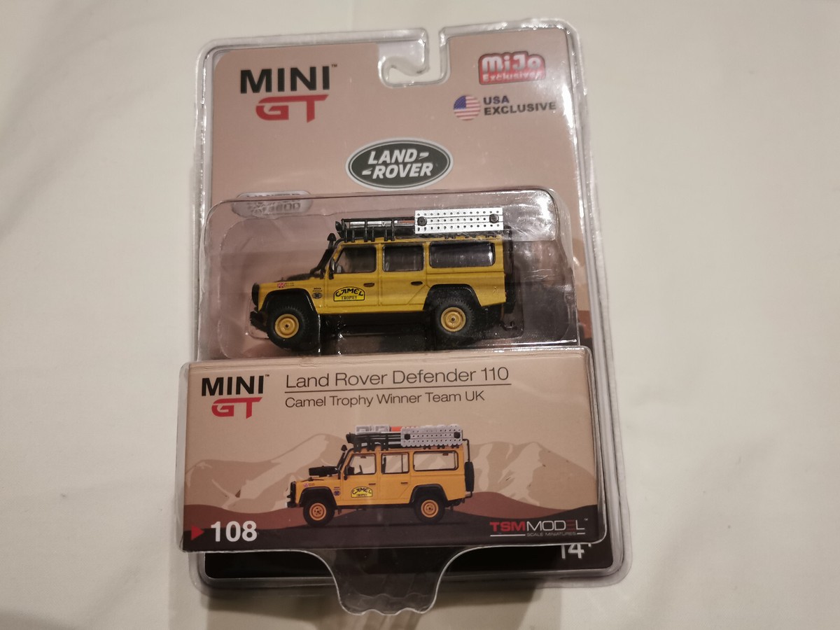 MINI GT Land Rover Defender 110 Camel Trophy Winner 1989 | eBay