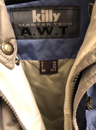 Women's Ski Jacket -KILLY TECHNICAL EQUIPMENT A.W.T JACKET SIZE 8 USA - Picture 4 of 6