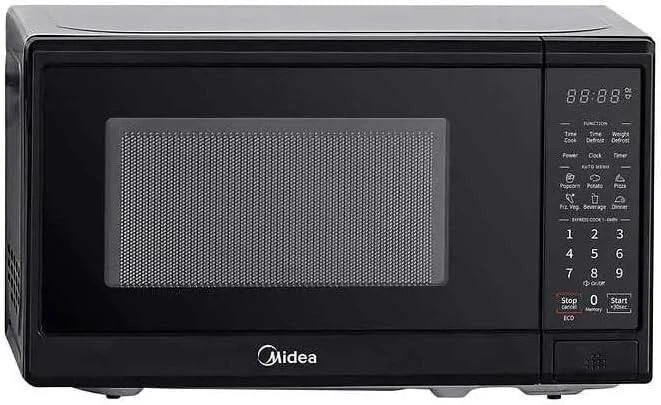 EM9P022CV-PMB Midea 09 cuft Countertop Microwave Oven W Turntable Black