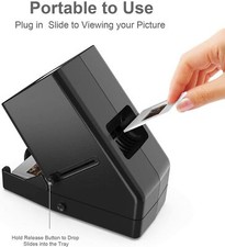 35mm Film en Dia-Viewer voor Oude Dia's, Negatieve/Positieve Film 3x Vergroting Draagbare LED Verlichte Desktop Viewer met USB Power Kabel of Batterij Werking