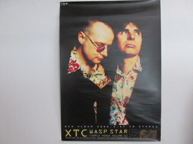 XTC Wasp Star Apple Venus II Japan Promo Poster from Canyon