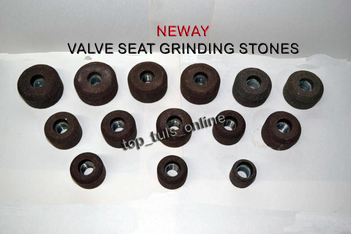 NEWAY VALVE SEAT GRINDING STONE SET 14 PCs 100 GRIT eBay