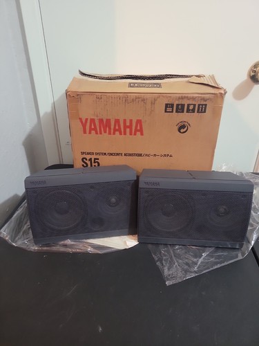 New Pair of Yamaha S15 Speakers System - Pro Audio -