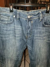 Buffalo  kansas Jeans  Boot Size 38  Mens Distressed