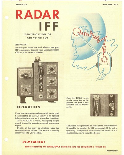 REPRINT AAF RADIO OPERATORS' INFORMATION FILE 1945 224p FULL-COLOR B-29 WWII - Picture 12 of 12