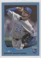 2013 Topps Wal-Mart Blue Ervin Santana #366 0t2