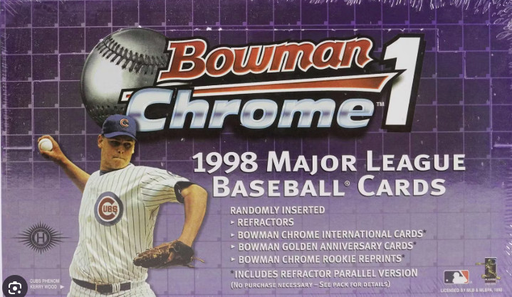 1998 Bowman Chrome Baseball Pick your card-Bowman Rookie Reprint Insert & refrac