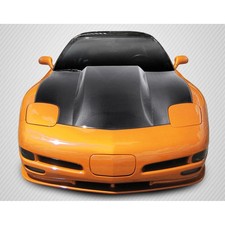 Carbon Creations Cowl Carbon Fiber Hood For Corvette Chevrolet 97-04 Edpart112 Carbon Creations Cowl Carbon Fiber Hood For Corvette Chevrolet 97-04 Edpart112