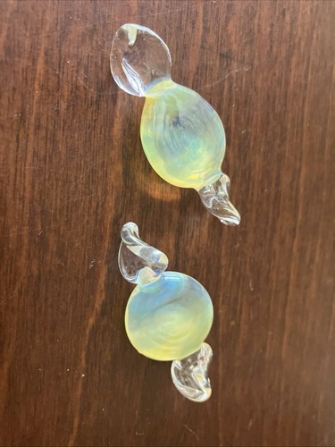 Caramelle avvolte vintage in vetro soffiato stile Murano 8 pezzi - Foto 9 di 13