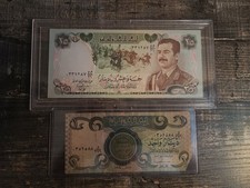 Iraq Banknotes, Dinar 1984-1986 - LOT of 2