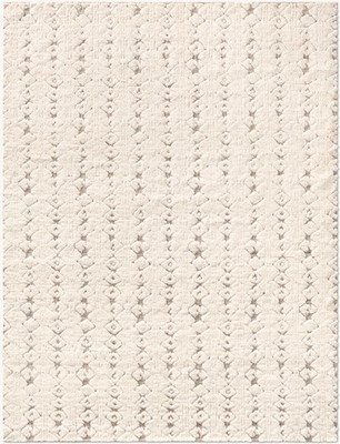 Modern Moroccan Berber Wool Rug Color Ivory/Natural Handmade Design Carpet Rug