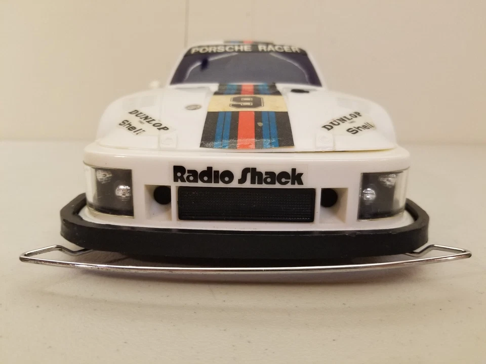 Vintage Radio Shack Porsche 935 Turbo Radio Controlled RC Car CAT#60-3045 WORKS! - Image 3 of 4