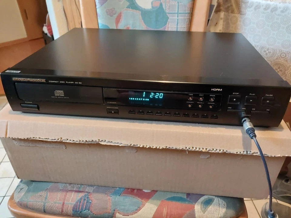 Marantz Compakt Disc Player CD-63  Compact Disc Player schwarz - Bild 3 von 4