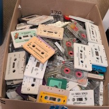 Lot Of 25 Cassette Tapes For Art Projects Crafts Upcycling Repurpose