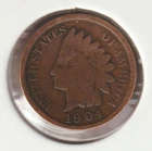 US Rare Old West 1904 Indian Head Penny Coin American Collection Shield Cent USA