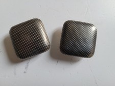 Ancien  Paire de bouton  de col ou de Manchette en Argent poinçonné