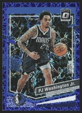 2023-24 Donruss Optic #92 P.J. Washington Jr. Blue Velocity