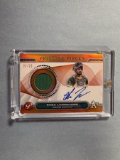 2024 Topps Pristine Pieces Auto Relics Shea Langeliers #PPAR-SL  Orange /25
