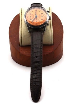 1940s Minerva Chronograph with Valjoux Column Wheel Movement