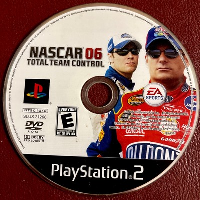 NASCAR 06: Total Team Control (Sony PlayStation 2, 2005) Scratches Works Tested