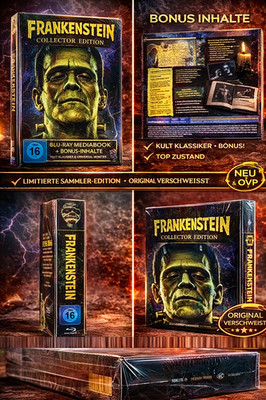 FRANKENSTEIN - DIE ULTIMATIVE MONSTER-COLLECTION - 4K-REMASTERED-6 BLU-RAYS-NEU-