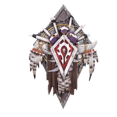 World of Warcraft Wandschmuck Horde 30 cm ACC NEW