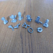 The Simpsons Cluedo Full Set Spare Metal Pewter Playing Pieces