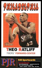 Theo Ratliff 2000-01 Topps Heritage #176 Philadelphia 76ers