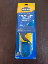Dr. Scholl's Men's Comfort and Energy Massaging Gel Insoles, Size 8-14, 1 Pair