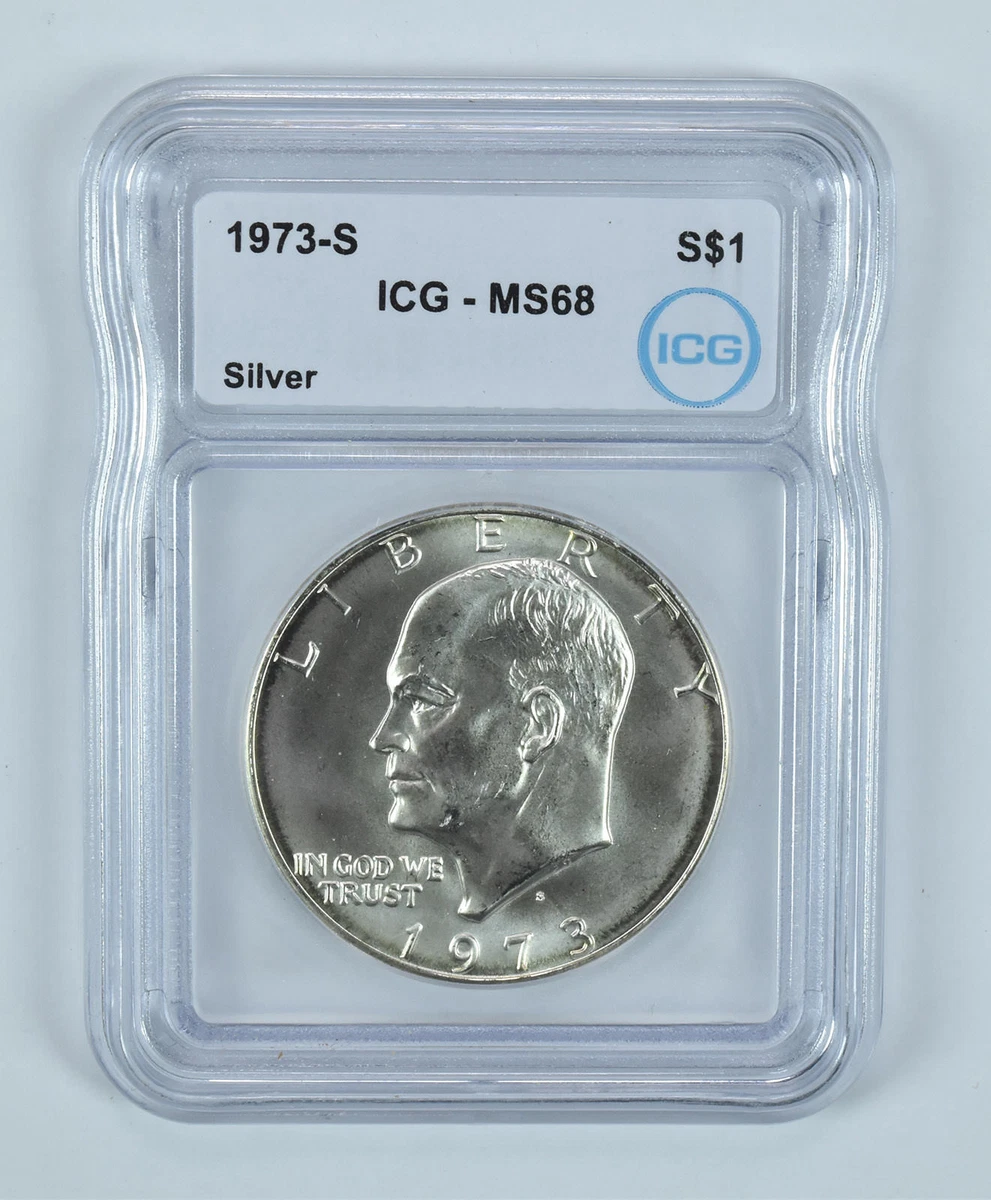 MS 68 Graded Eisenhower Dollars 1971-1978 for sale | eBay