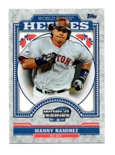 Manny Ramirez 2014 Topps Chrome Update World Series Heroes #WSC4