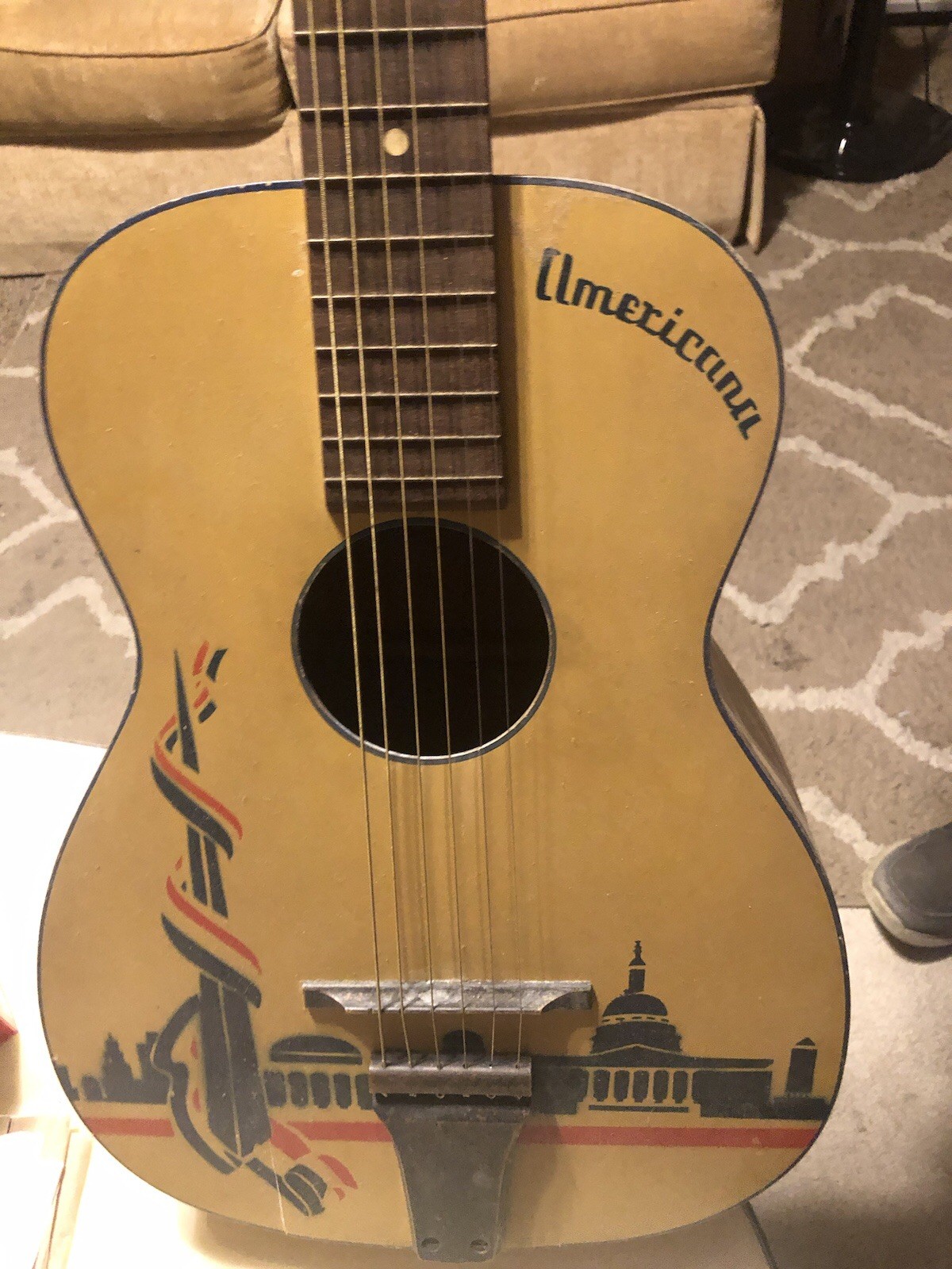Vintage 1941 Harmony Americana Guitar